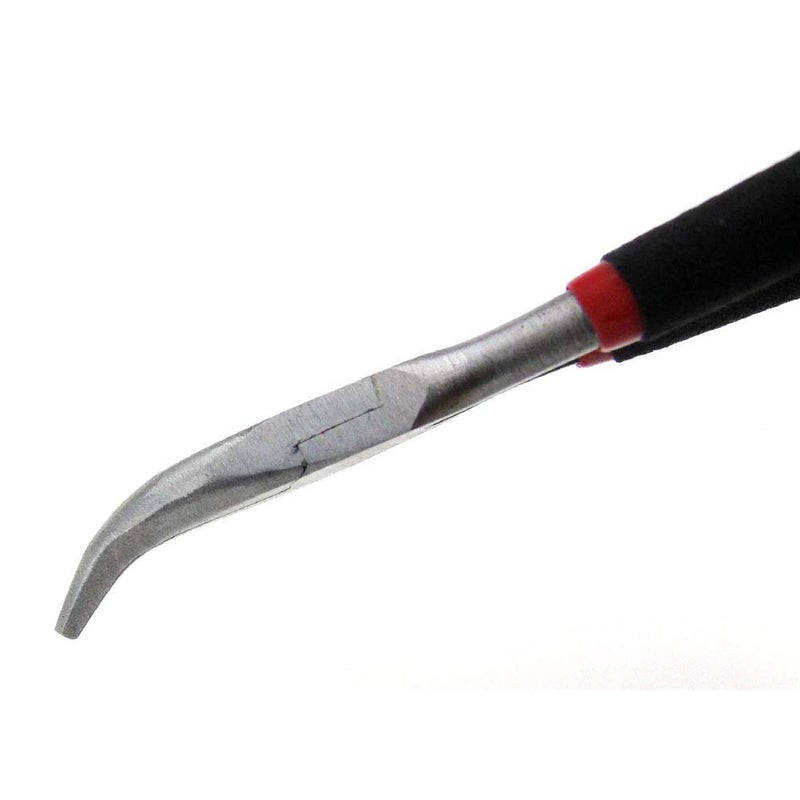 Tazanma 2 Pack Bent Nose Pliers for Jewelry Making Beading Repair Supplies-5 inch - Image 3